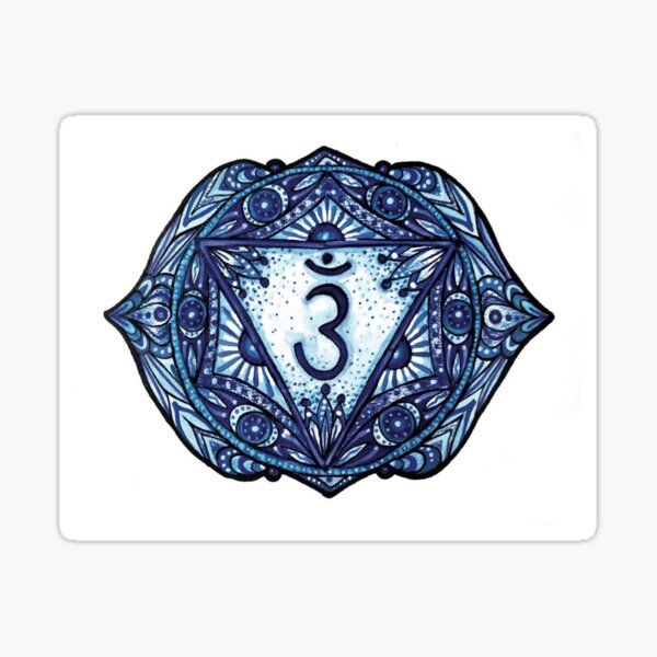 Item preview, Mandalas third eye chakra designed and sold by elainegilbert.