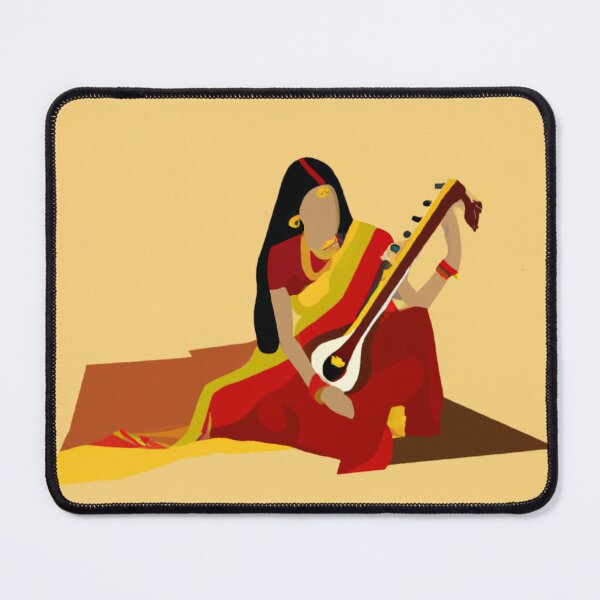 Item preview, The Sitarist designed and sold by MangoLassiArt.