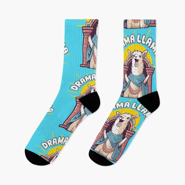 Item preview, The Dramatic Llama: Making a Statement in Style designed and sold by Dorky--Designs.