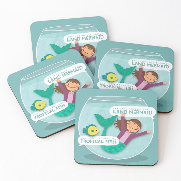 Item preview, Parks and Rec Ann Perkins Mermaid designed and sold by cutermelon.