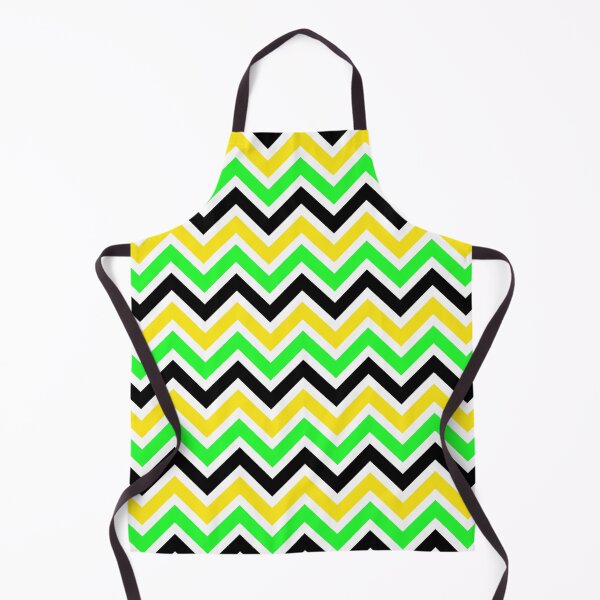 Item preview, Green Yellow Chevron Pattern designed and sold by Aetherier.