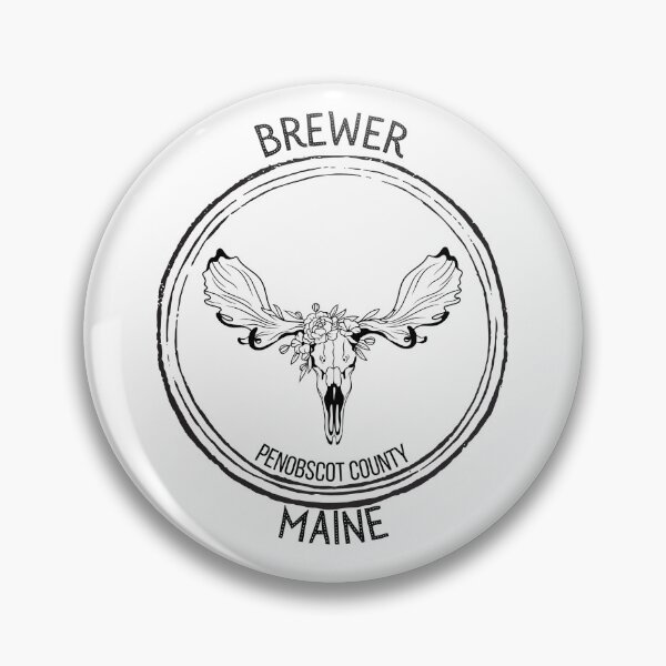 Item preview, Brewer Maine Moose Skull designed and sold by Ashley Gagnon.