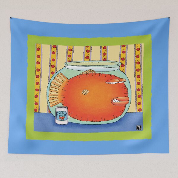 Item preview, angry goldfish designed and sold by jukico.