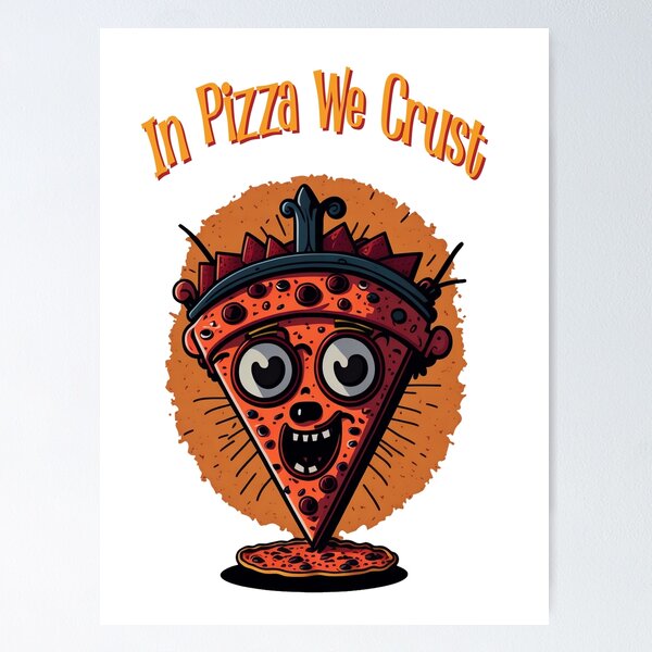 Item preview, Pizza + Humor = In Pizza We Crust T-Shirt designed and sold by Paolospresent.