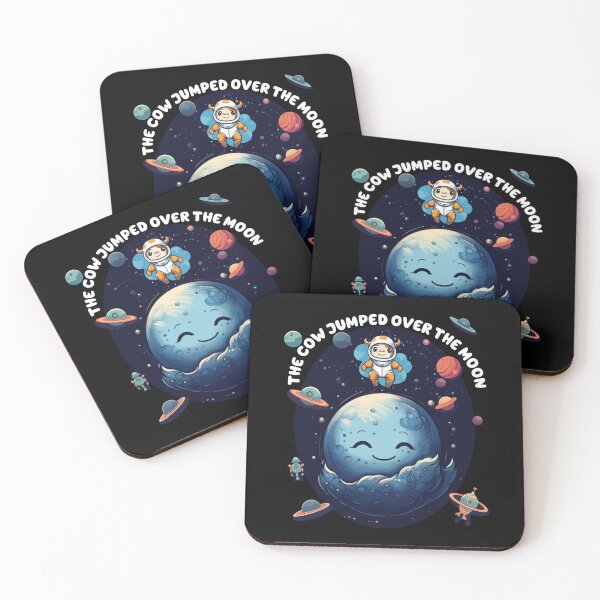 Artikelvorschau, Und die Kuh sprang über den Mond entworfen und verkauft von Dorky--Designs.