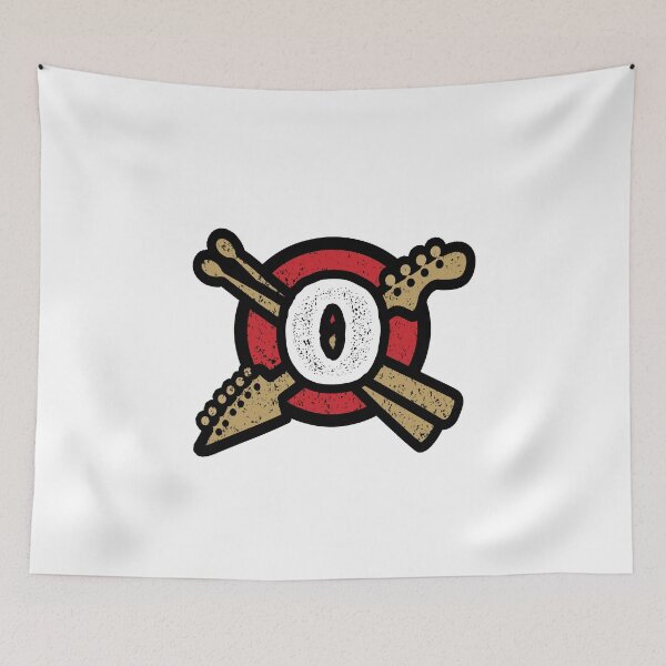 Item preview, Monogram O Vintage Rock And Roll Logo designed and sold by simplymonogram.