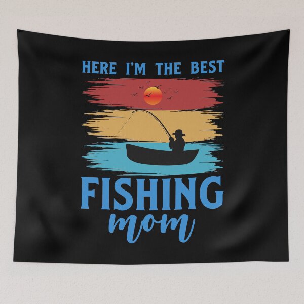 Item preview, Fishing Mom Like A Normal Mom Only Cooler designed and sold by _ROYAL_ PRINT_ ⭐⭐⭐⭐⭐.