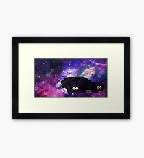 Supernatural Impala in the Stars Framed Print