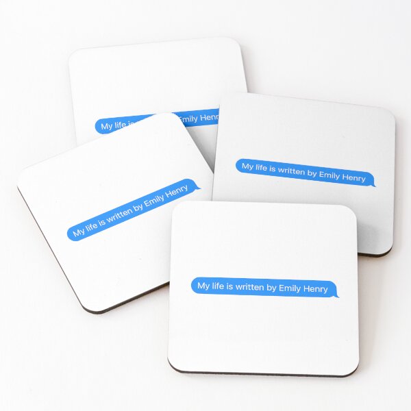 Item preview, Written by Emily Henry designed and sold by RenegadeTravels.