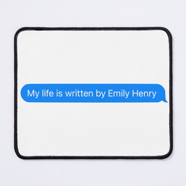 Item preview, Written by Emily Henry designed and sold by RenegadeTravels.