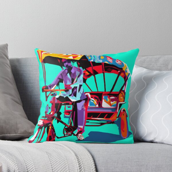 Item preview, The Rickshaw Driver designed and sold by MangoLassiArt.