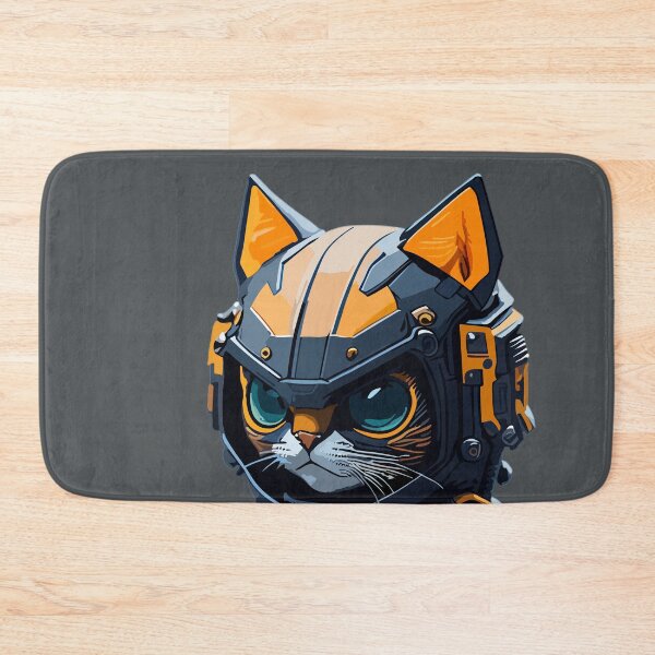 Item preview, Cyberpunk Cat Pilot designed and sold by PrintsCreativ.