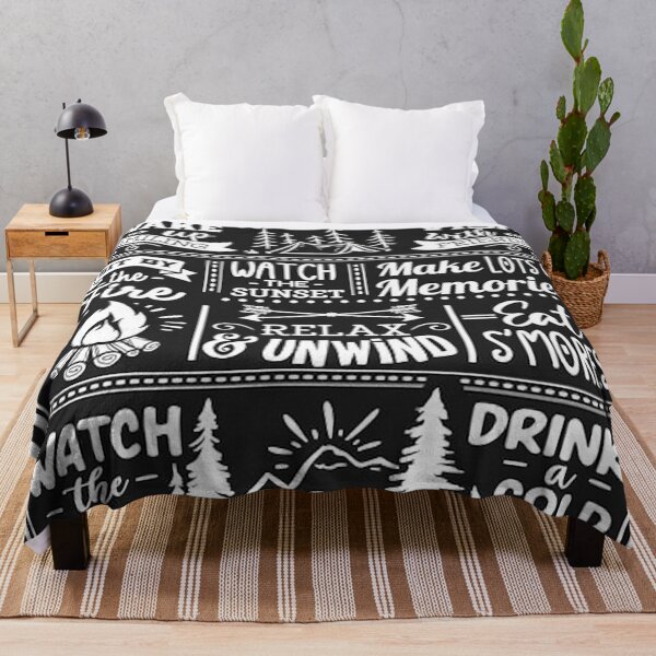 Item preview, Camping Rules designed and sold by Marryfrancene.