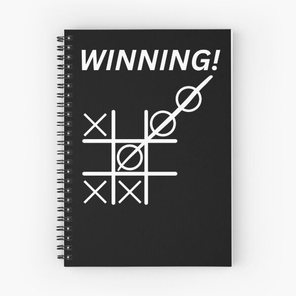 Item preview, Winning Tic Tac Toe White Letters designed and sold by podguy.