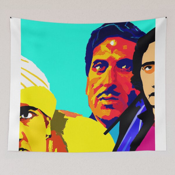 Item preview, The Bollywood Action Stars designed and sold by MangoLassiArt.