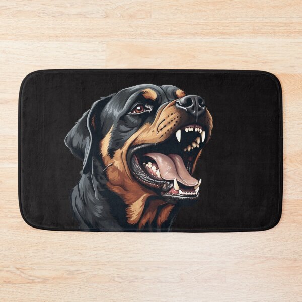 Item preview, Portrait of a  Rottweiler dog. Fighting dog. Love for the  Rottweiler designed and sold by Anastasiia Yurevych.