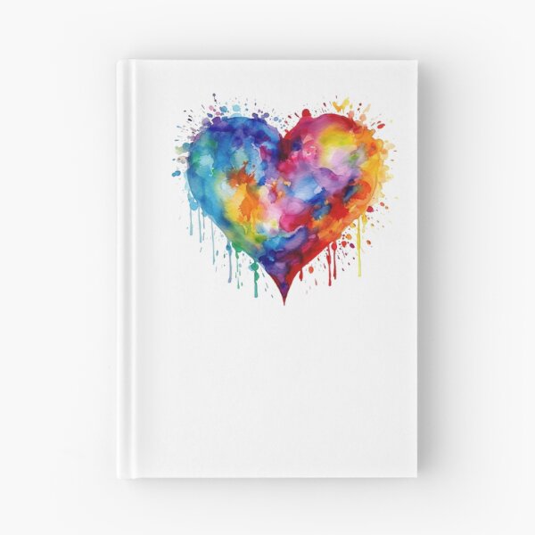 Item preview, Heart color splash designed and sold by RaviKnarfArt.