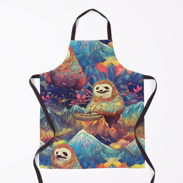Item preview, Happy Sloth Shaman - Sloth Nouveau pattern designed and sold by Viking-Samurai.