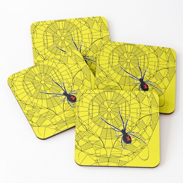 Item preview, DC Spider Riot Yellow - Accessories and Decor designed and sold by The Wolf and Spider.