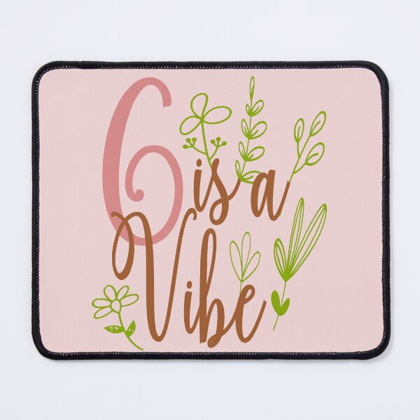 Item preview, Six is a vibe designed and sold by giftfromheart.