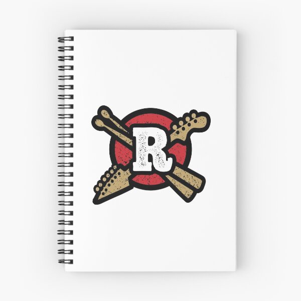 Item preview, Monogram R Vintage Rock And Roll Logo designed and sold by simplymonogram.