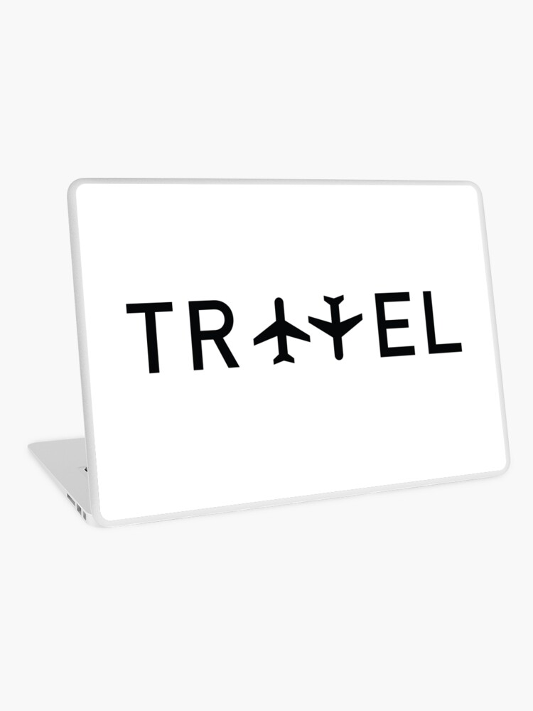 Travel Logo Laptop Skin for Sale by Musabinho