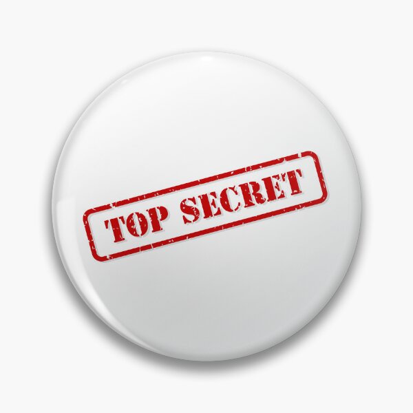 Item preview, Top secret stamp designed and sold by THP Creative.