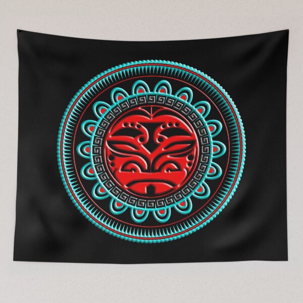 Item preview, POLYNESIAN MASK 8 designed and sold by Garden Of Nightmares.