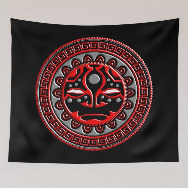 Item preview, POLYNESIAN MASK 7 designed and sold by Garden Of Nightmares.