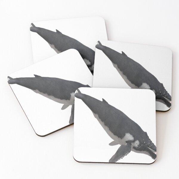 Item preview, pacific black whale swims bottom sea designed and sold by Vanessa-McCull.