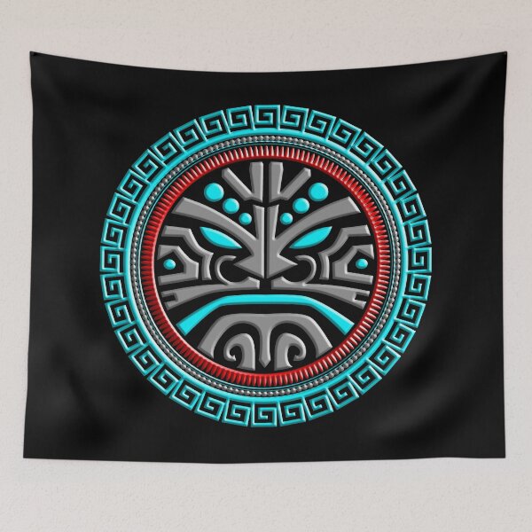 Item preview, POLYNESIAN MASK 5 designed and sold by Garden Of Nightmares.