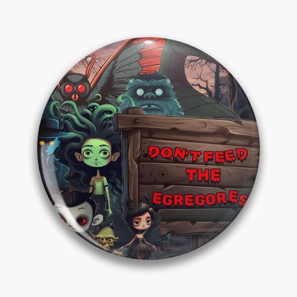 Item preview, Don't Feed The Egregores designed and sold by lunarhalomedia.