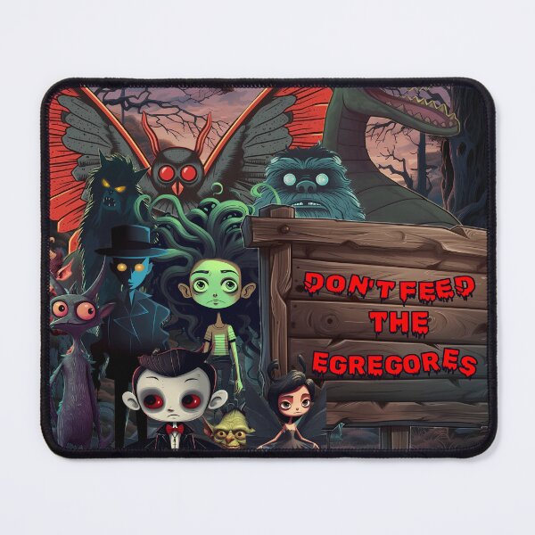 Item preview, Don't Feed The Egregores designed and sold by lunarhalomedia.