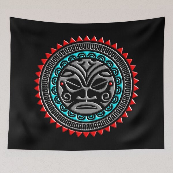 Item preview, POLYNESIAN MASK 4 designed and sold by Garden Of Nightmares.