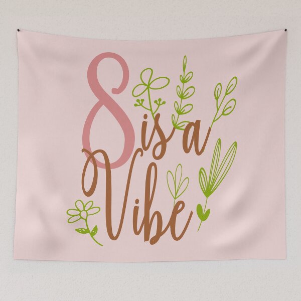 Item preview,  Eight is a vibe designed and sold by giftfromheart.