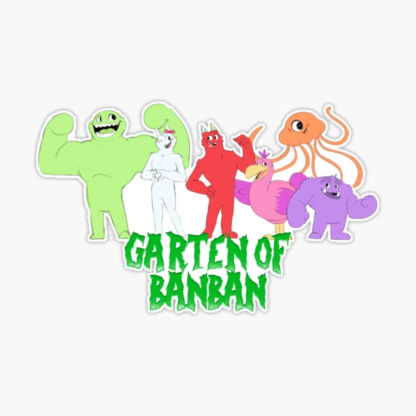 Garten of Banban Opila Bird ?/? Sticker for Sale by Chromewaffle