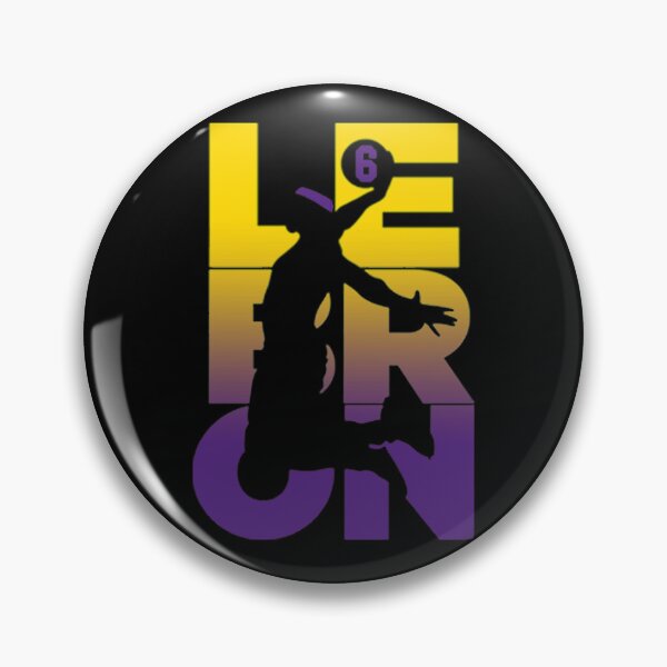 Item preview, Lebron James Dunking 6 Lakers  designed and sold by BambooByTundra.