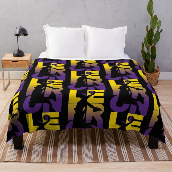 Item preview, Lebron James Dunking 6 Lakers designed and sold by BambooByTundra.