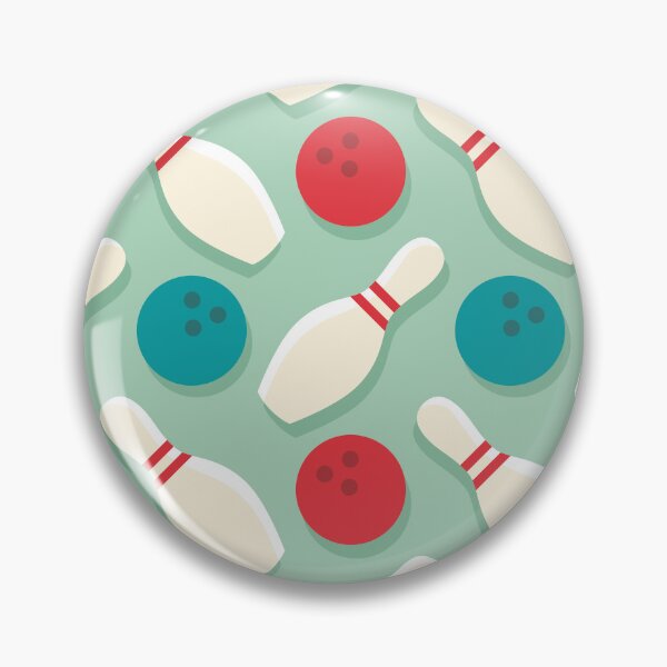 Item preview, 2730 A - retro bowling - balls and pins designed and sold by RouCouCou.