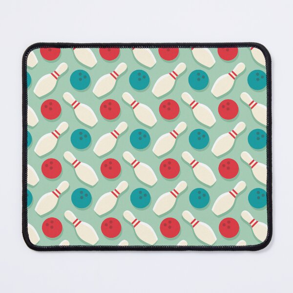 Item preview, 2730 A - retro bowling - balls and pins designed and sold by RouCouCou.