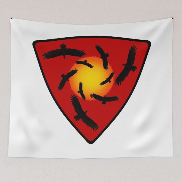Item preview, Circling Vultures Morale Patch designed and sold by MikeTheGinger94.