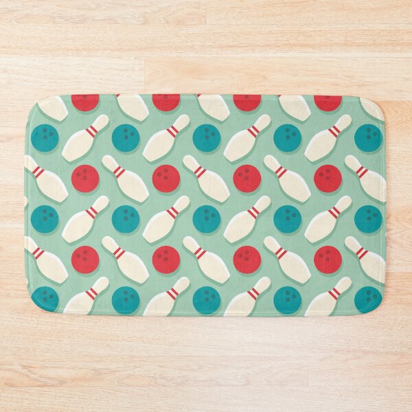 Item preview, 2730 A - retro bowling - balls and pins designed and sold by RouCouCou.
