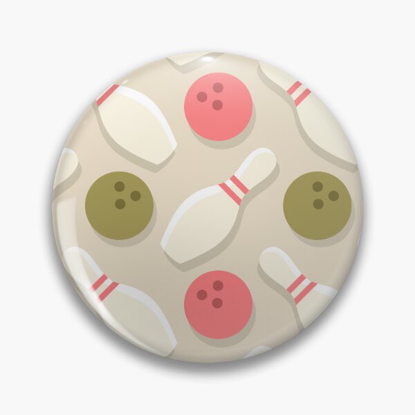 Item preview, 2730 D - retro bowling - balls and pins designed and sold by RouCouCou.