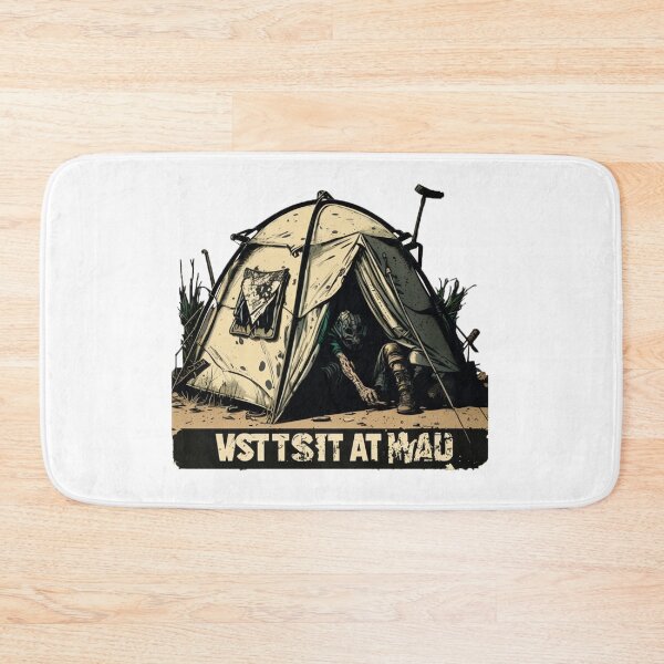Item preview, Desert camp designed and sold by Stickermagician.