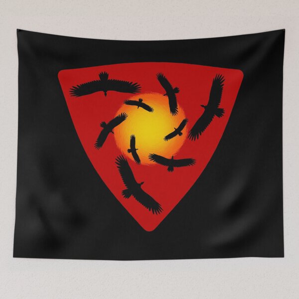 Item preview, Circling Vultures Morale Patch designed and sold by MikeTheGinger94.
