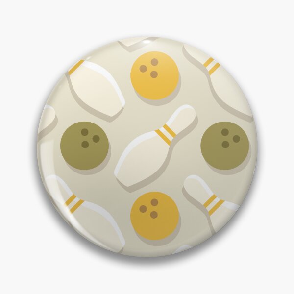 Item preview, 2730 E - retro bowling - balls and pins designed and sold by RouCouCou.