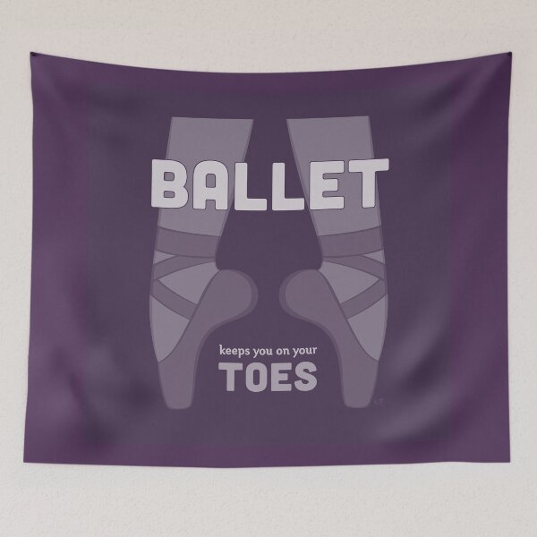 Item preview, Ballet Keeps You on Your Toes designed and sold by Elizabeth Owens.