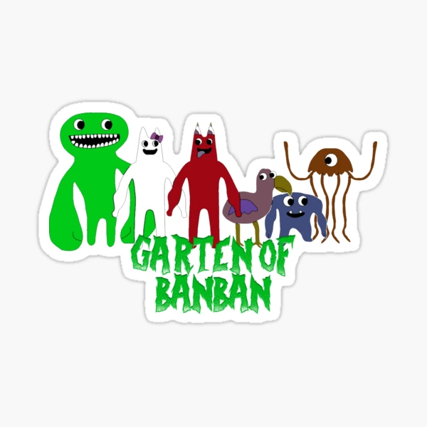 Garten of Banban Opila Bird ?/? Sticker for Sale by Chromewaffle