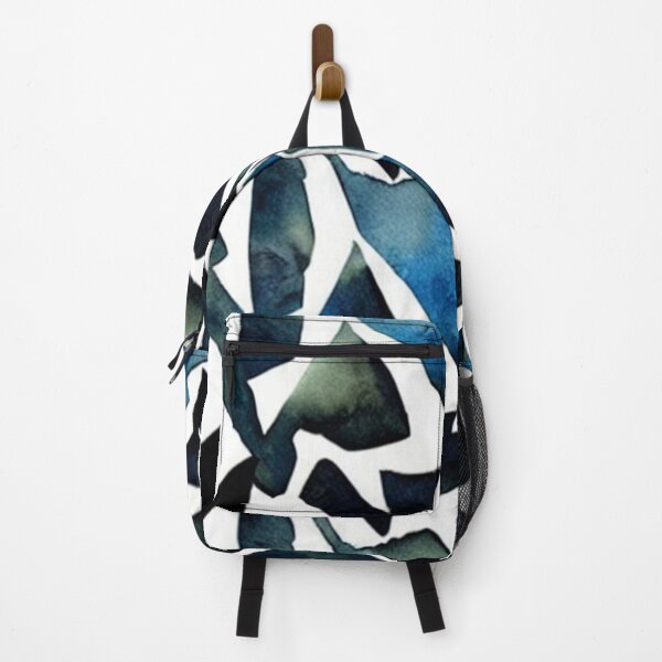 Item preview, Abstract Blue and Green Metal Chaos designed and sold by calibrit.