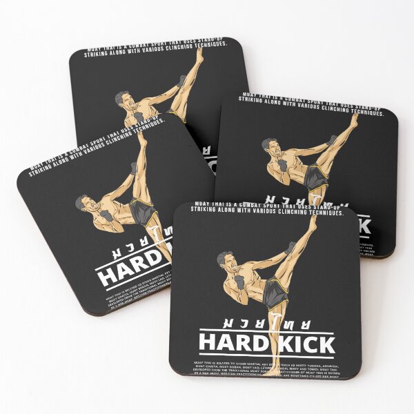 Item preview, Muay Thai : Hard Kick designed and sold by Bee Happy Creative™.
